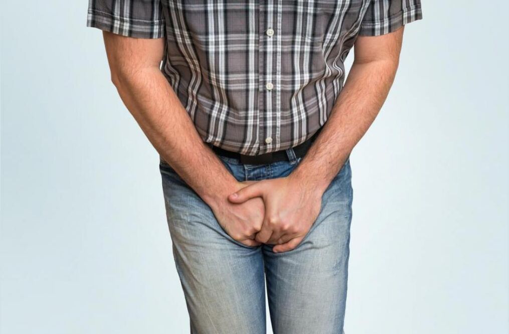 pijn in de lies met chronische prostatitis