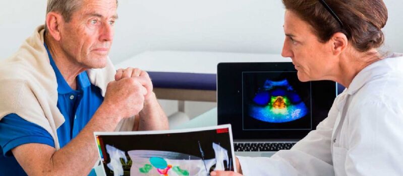 Als u prostatitis vermoedt, moet u een echografie van de prostaatklier doen. 